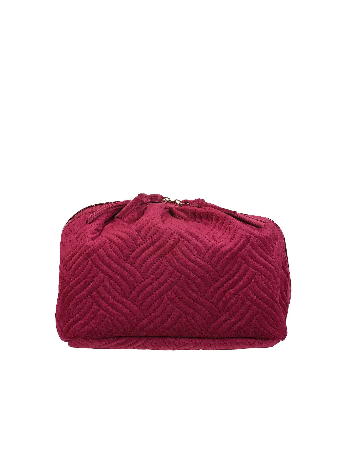 JJDK | Toilettetasche - Large Cosmetic Bag Sorrel (rose) | dunkelrot